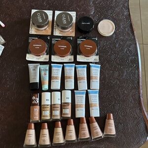 COVERGIRL, Revlon, Wet&Wild Foundation & Powder Bundle